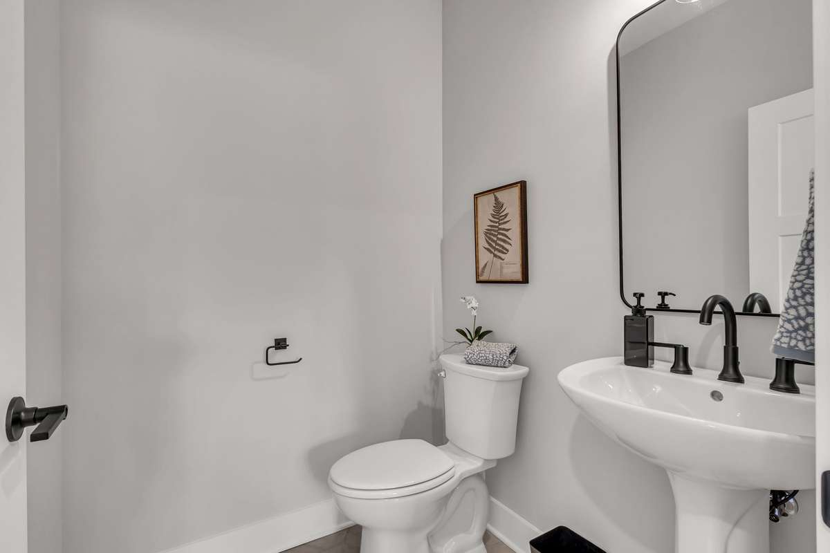 For floor plan purposes only.  Interior finishes will vary.  Home is not furnished.