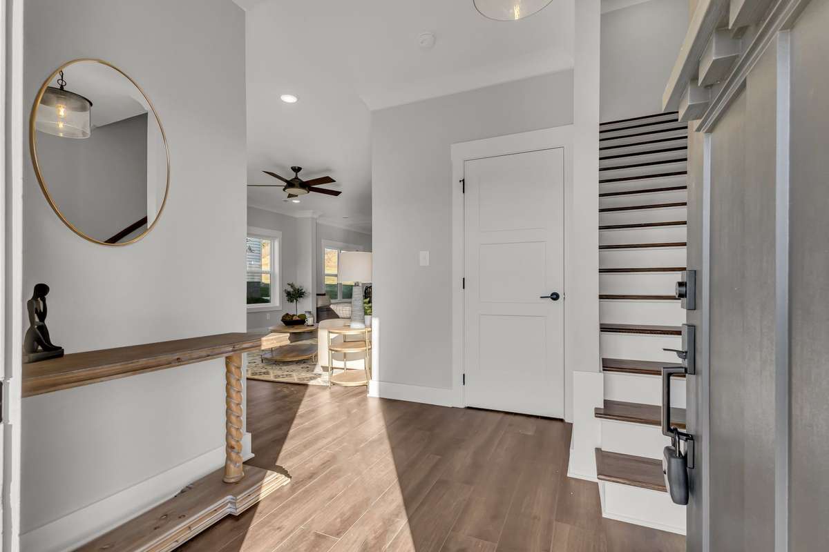 For floor plan purposes only.  Interior finishes will vary.  Home is not furnished.