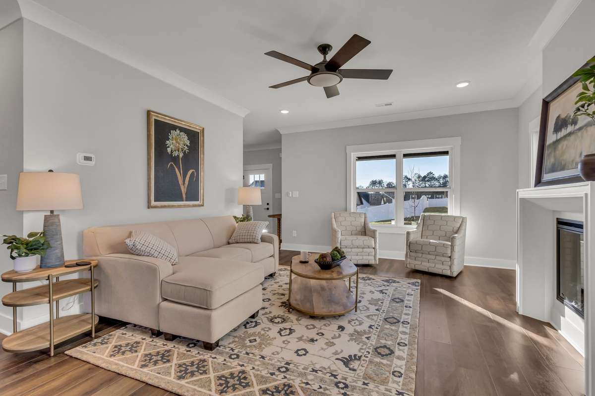 For floor plan purposes only.  Interior finishes will vary.  Home is not furnished.