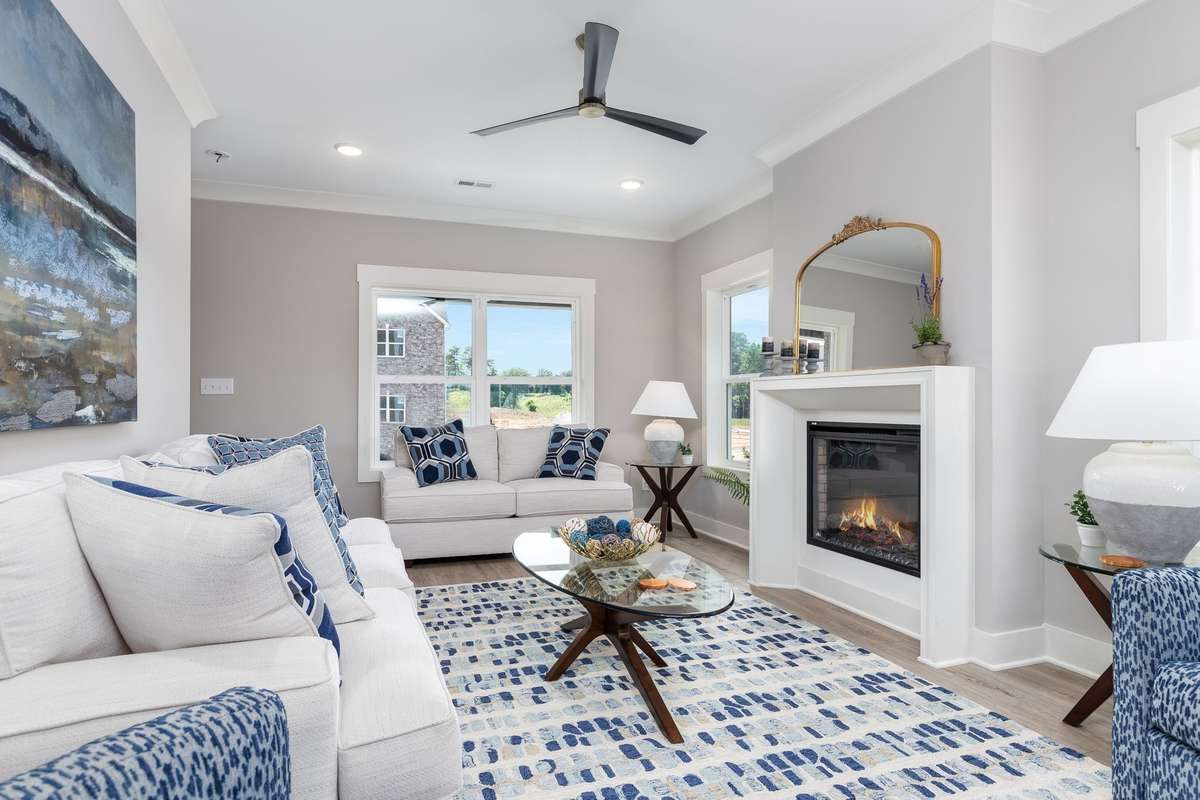 For floor plan purposes only.  Interior finishes will vary.  Home is not furnished.