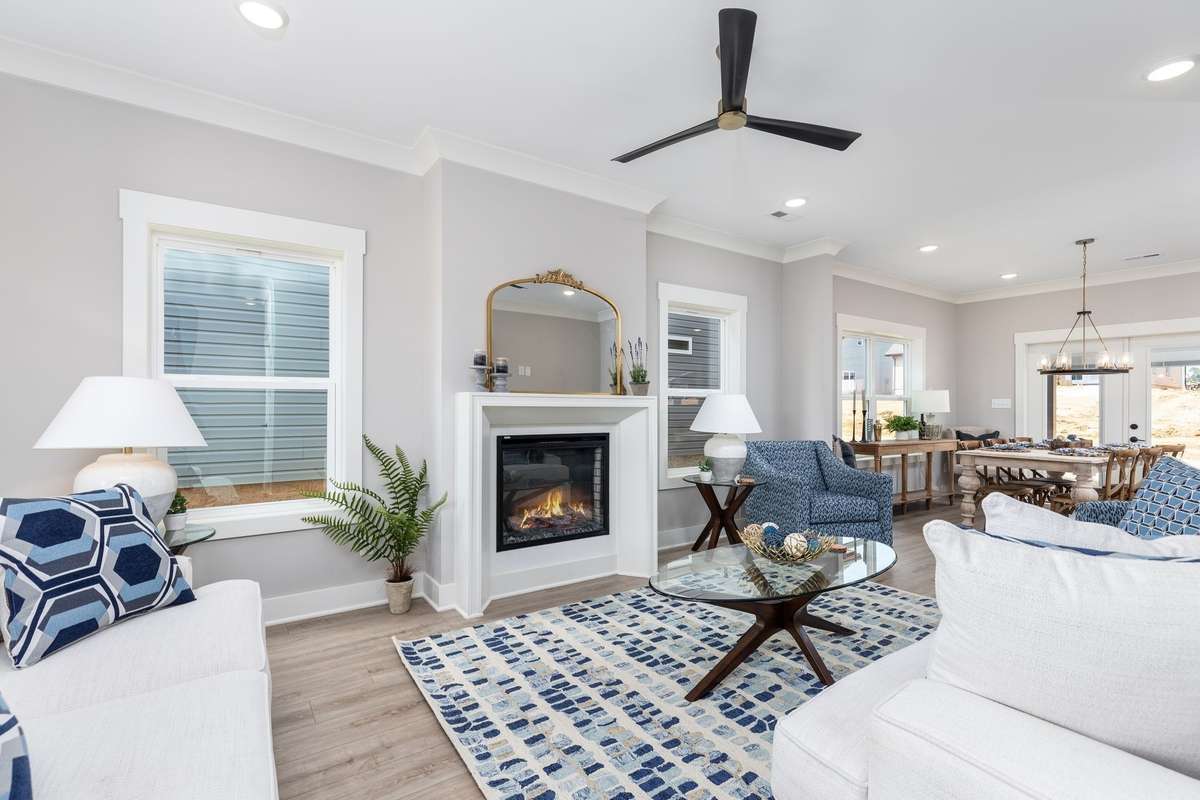 For floor plan purposes only.  Interior finishes will vary.  Home is not furnished.