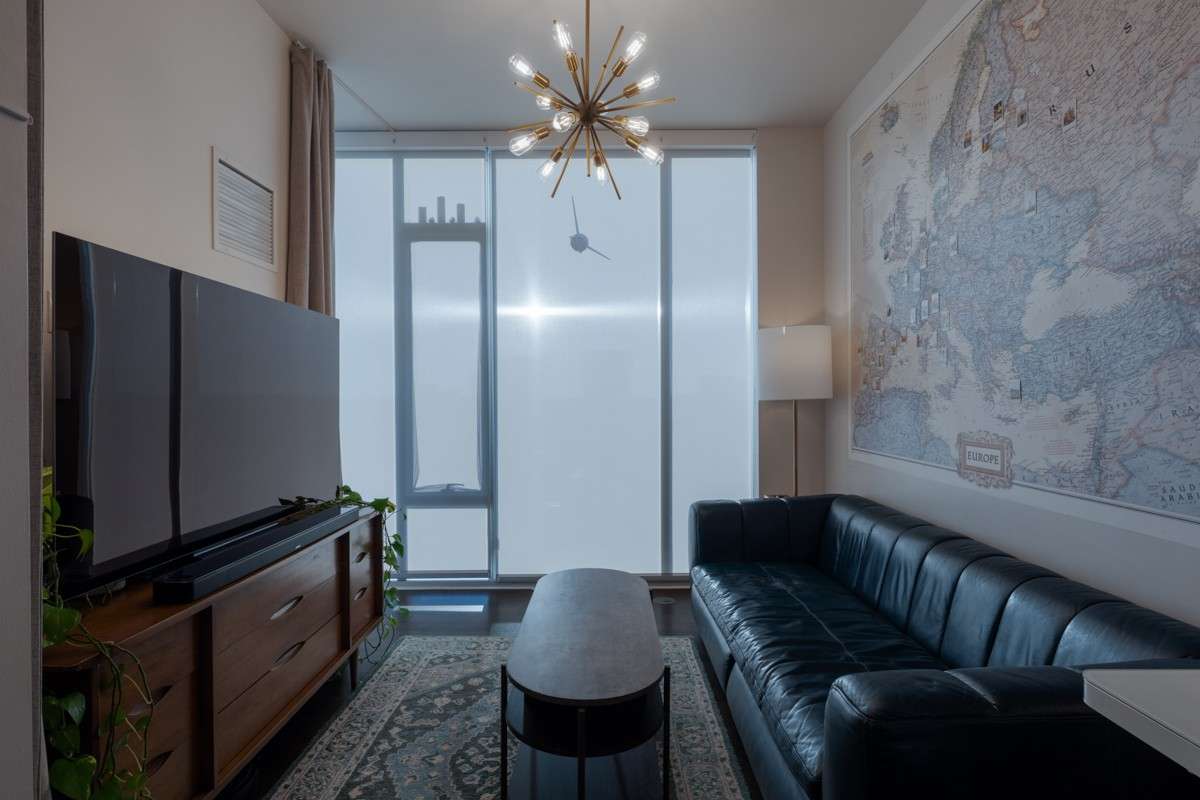 Full length shades provide just the right amount of privacy!