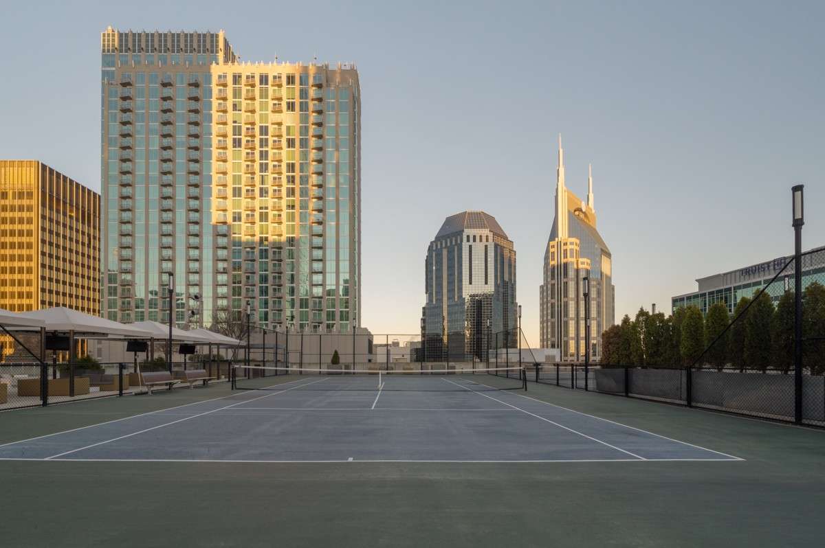 Stay active and social with on-site pickleball and tennis courts. A fun, easy way to connect with neighbors and enjoy movement! No commute - just play!