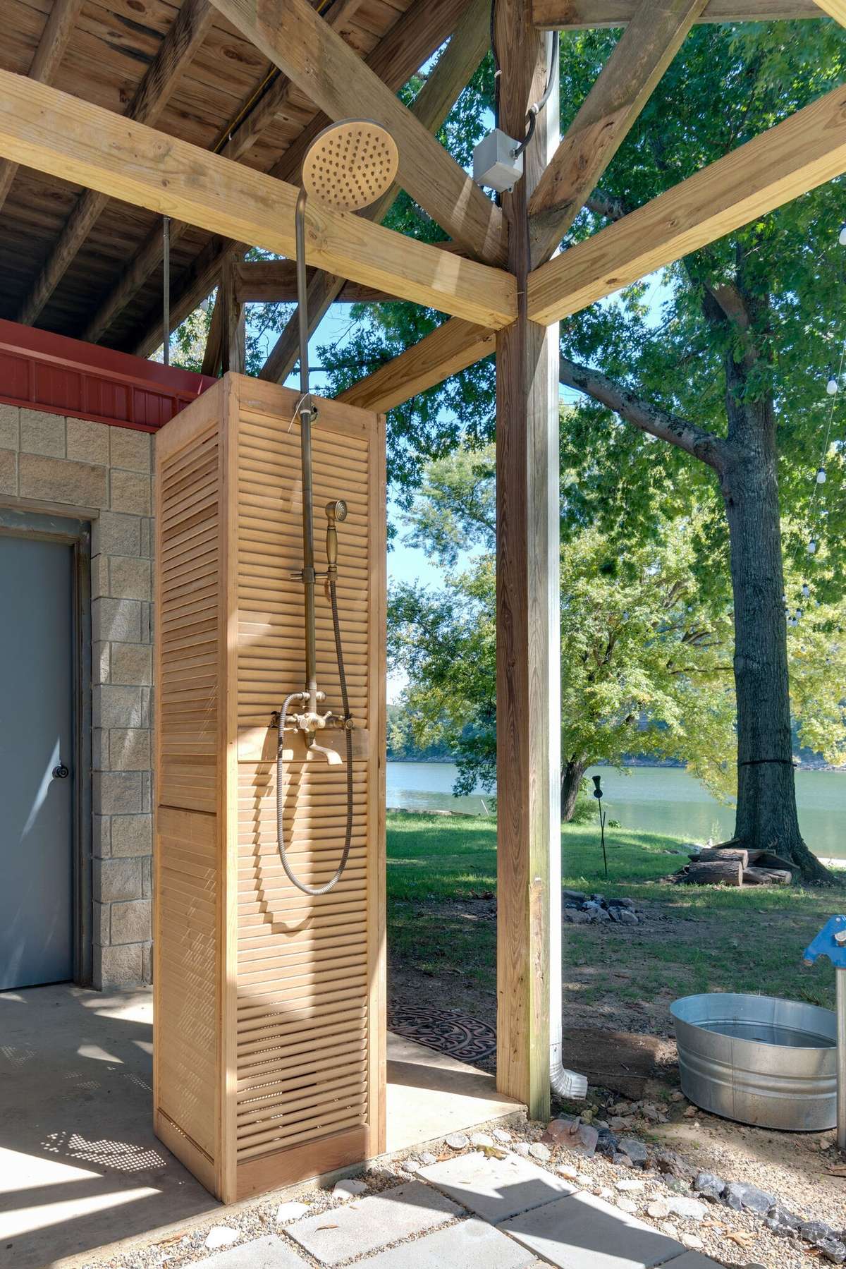 Outdoor shower