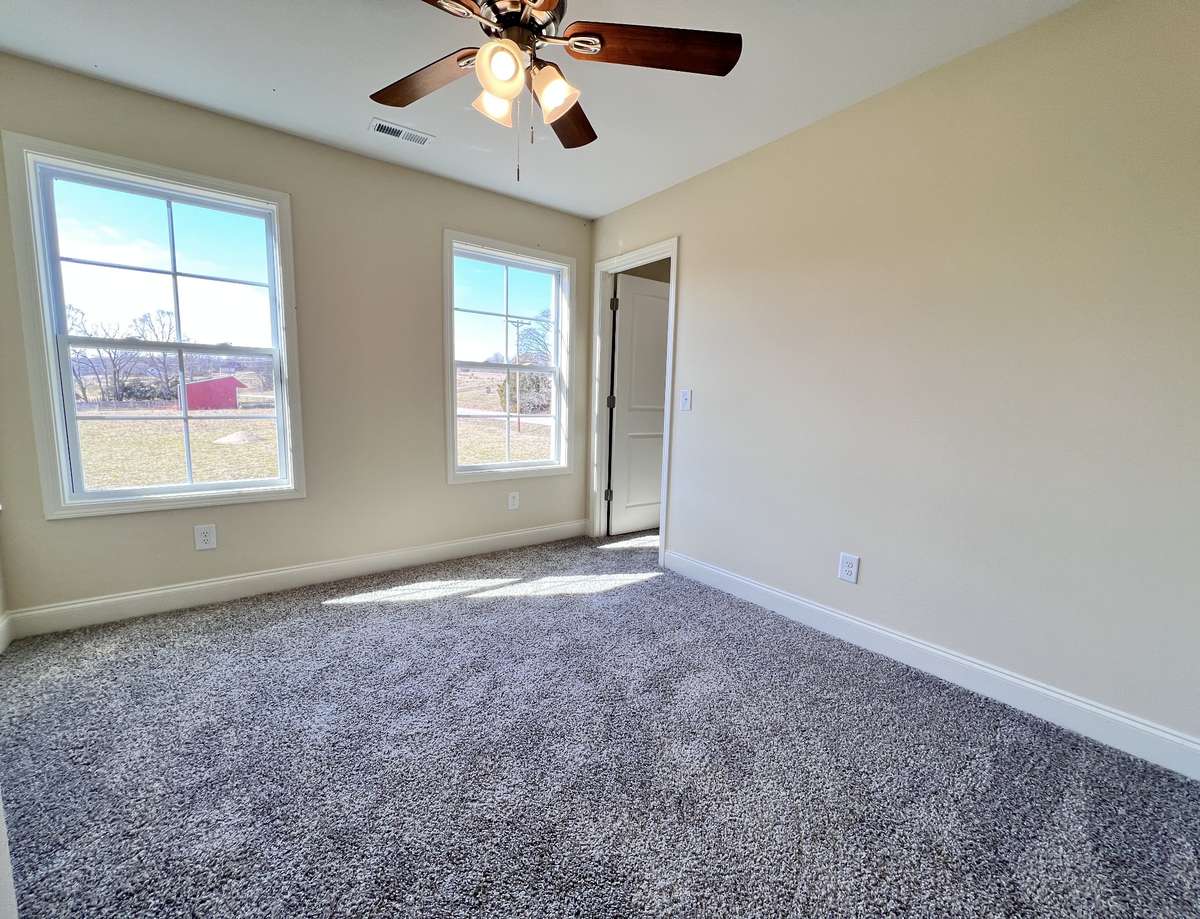 Bedroom #3 with walk-in Closet
