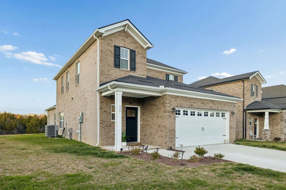 Inviting front porch