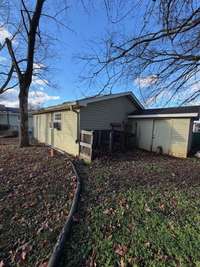 View from back of Detached Garage/Workshop and storage area