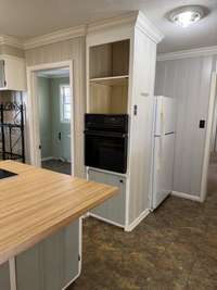 Built in oven and refrigerator