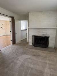 Den with Fireplace