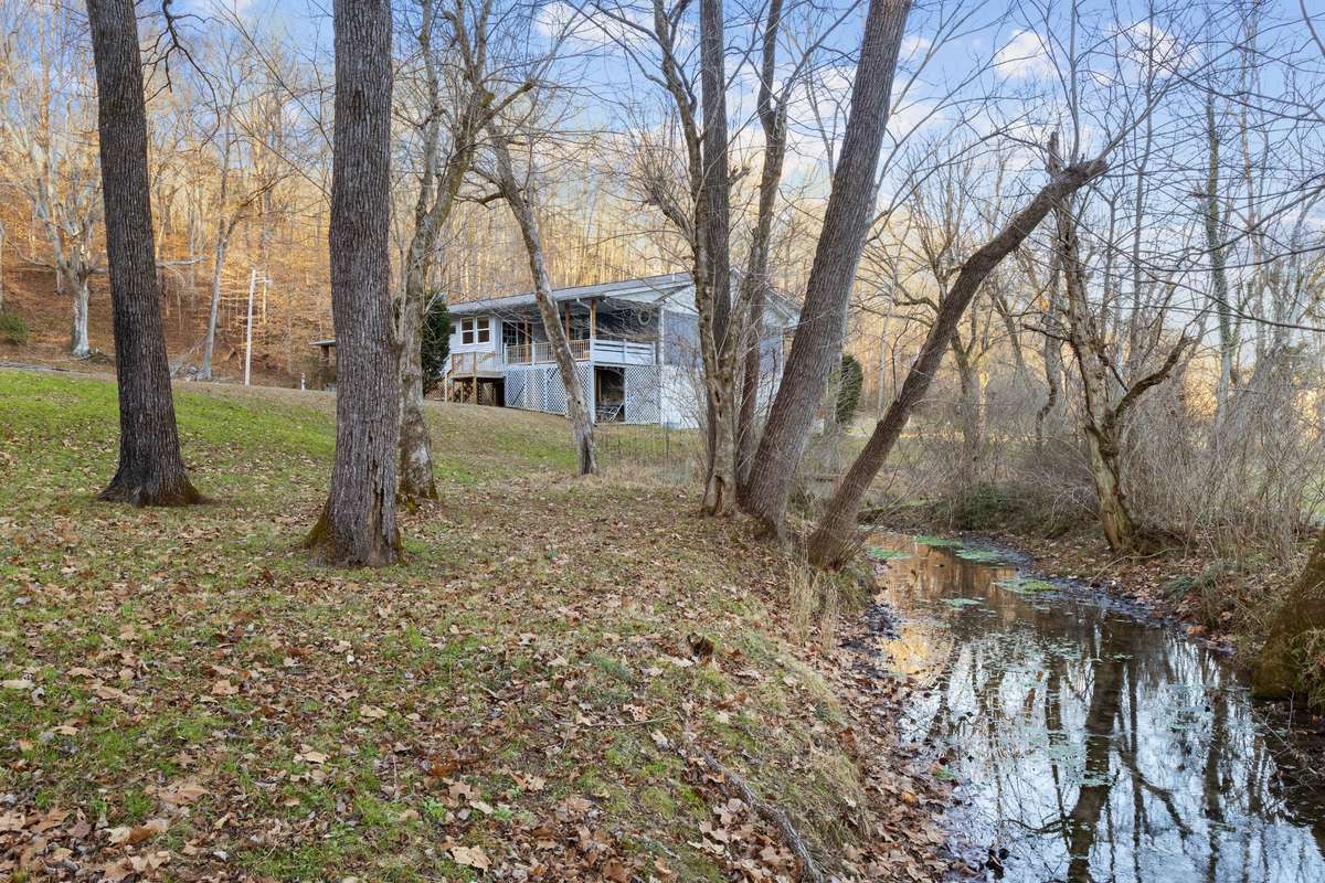 Creek running to East Piney River