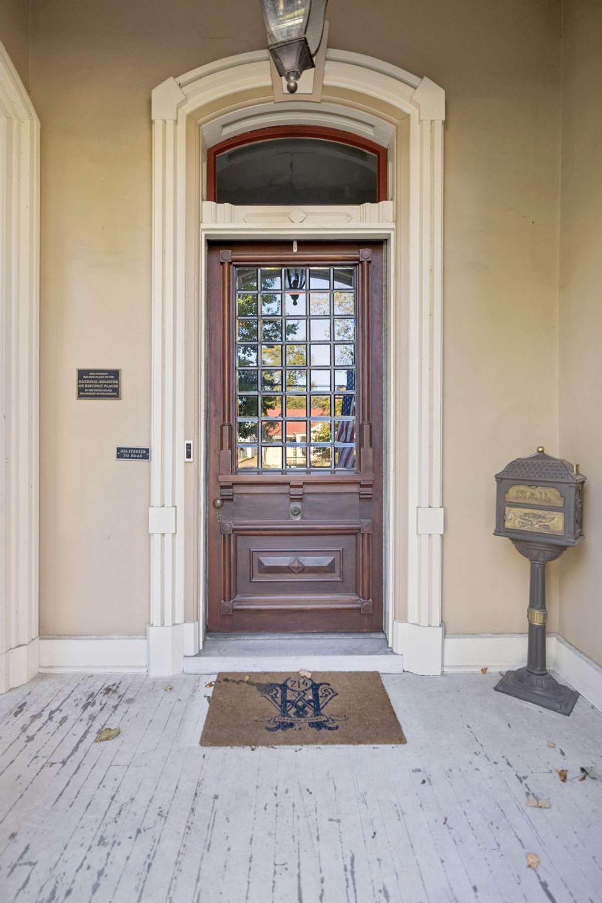 Thoughtful renovations by the current owners honor the home’s legacy while enhancing modern livability, including a historically accurate reconstruction of the front porch.