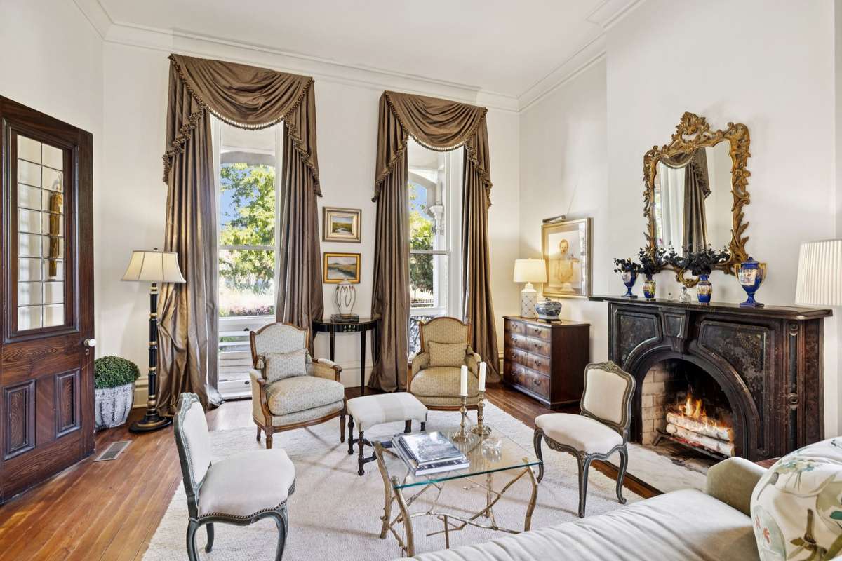 Elegant, handcrafted draperies inspired by Victorian-era design.