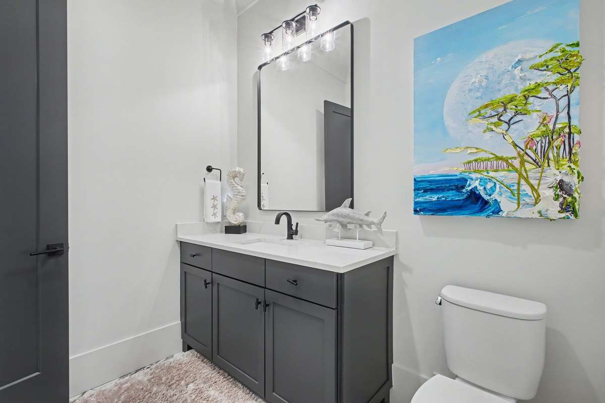 Vanity Area for Attached Full Bath for Bedroom 3