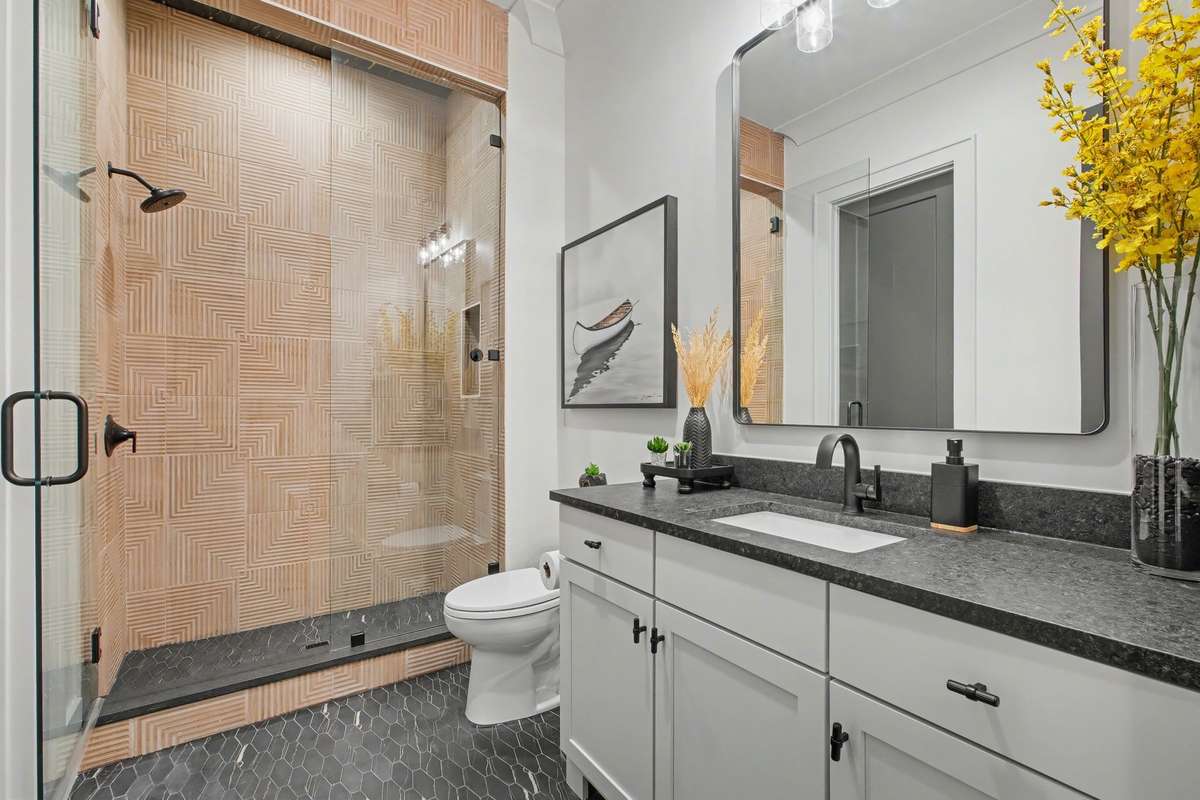 Full Bath Attached to Bedroom 5