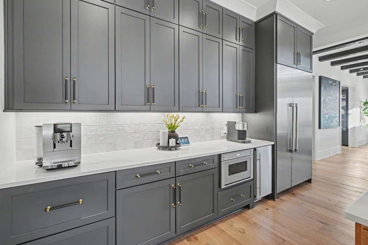 Custom Cabinetry with lots of Storage and plenty of Counter Space