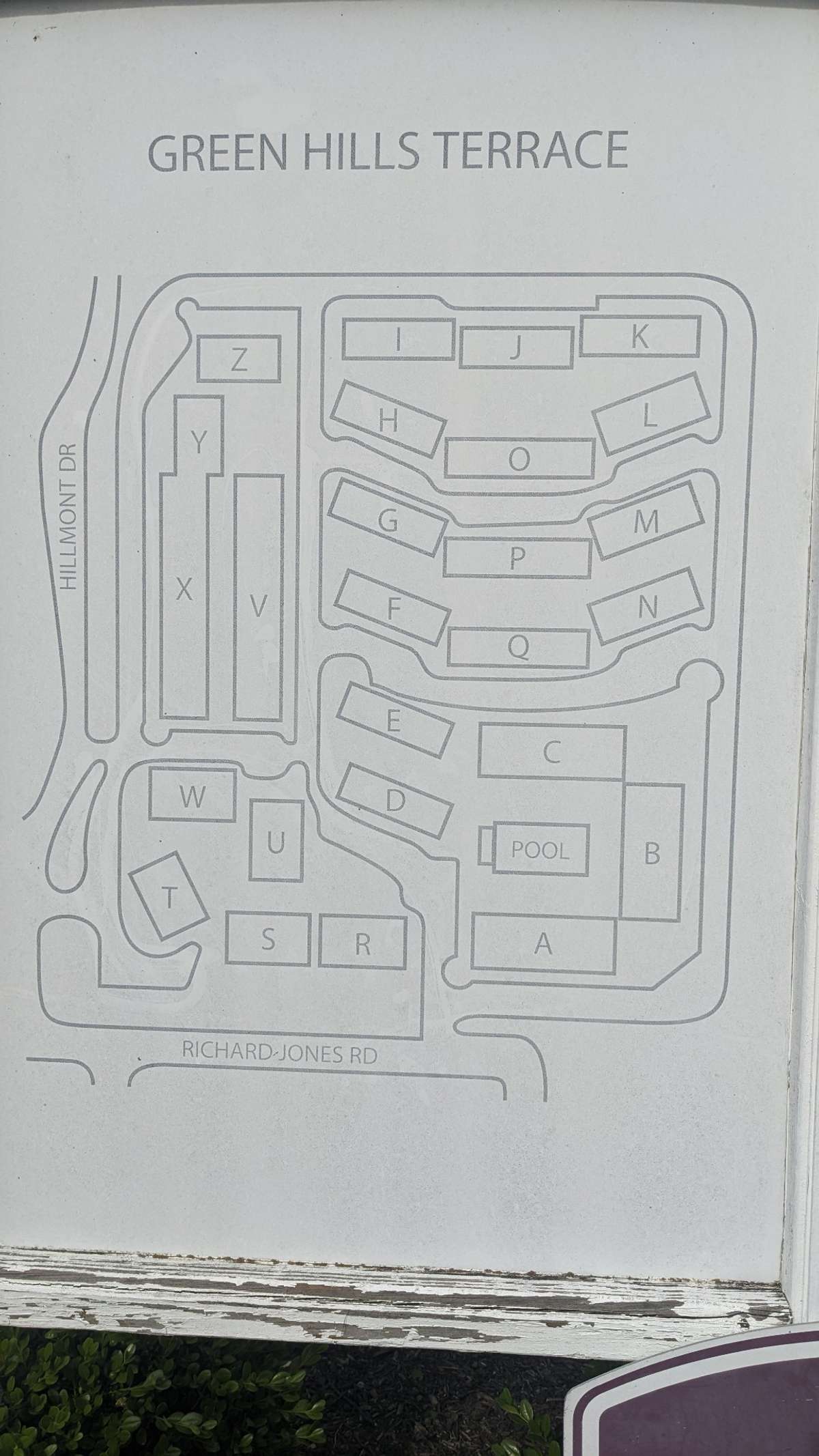 here is the complex map, find Building V!