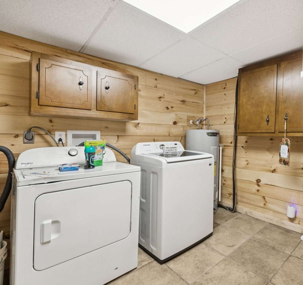 Laundry room with appliances