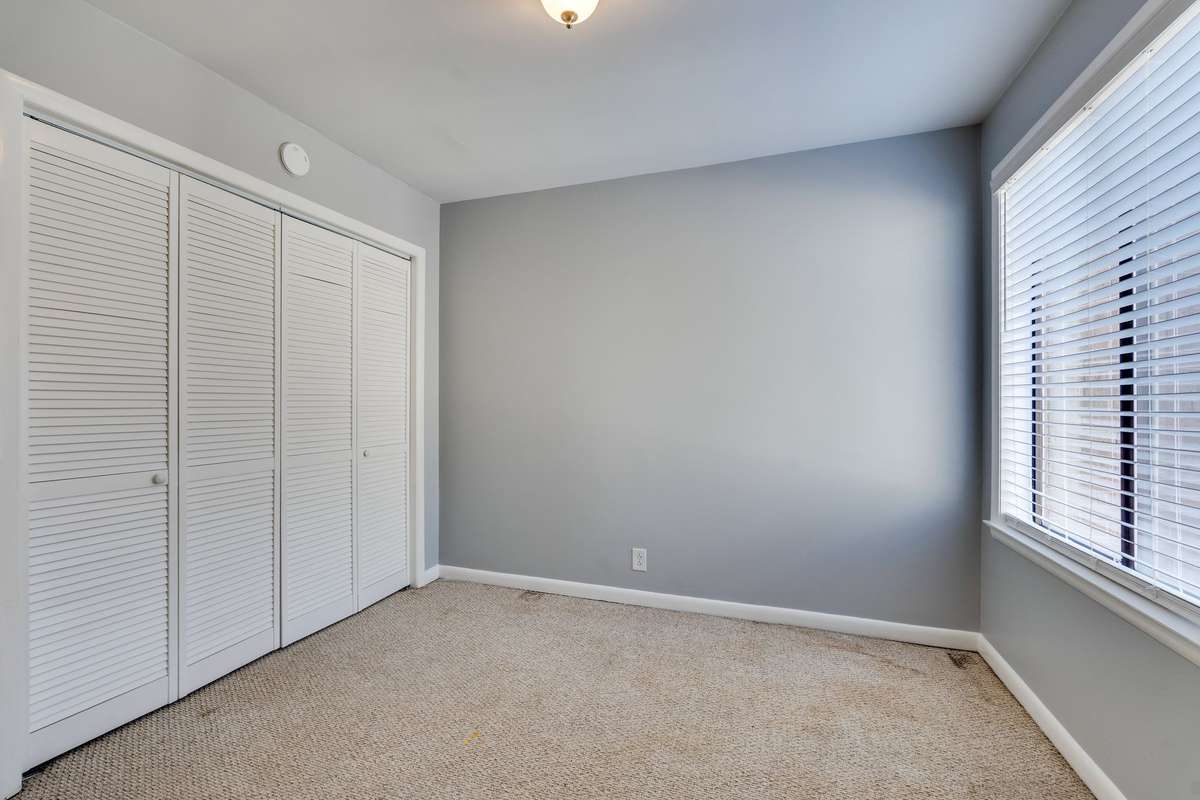Third bedroom with lots of closet space.