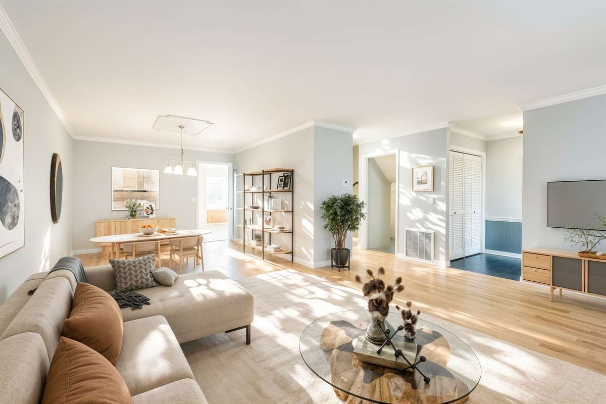 Living Area is virtually staged to show the possibilities.