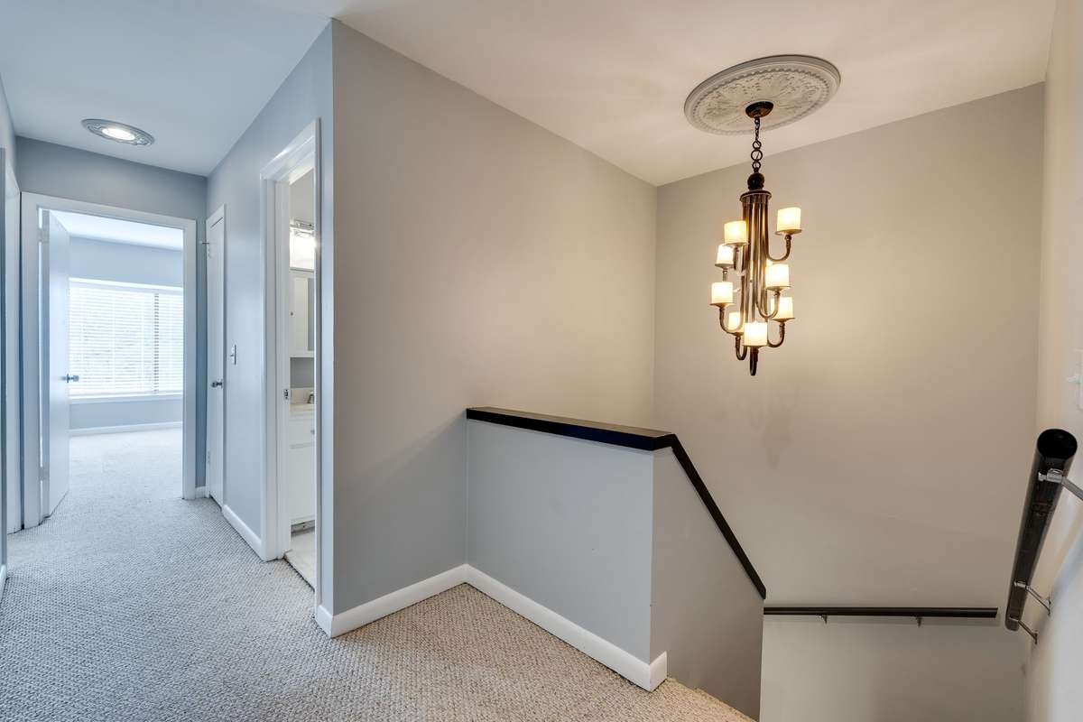 Main floor hallway.