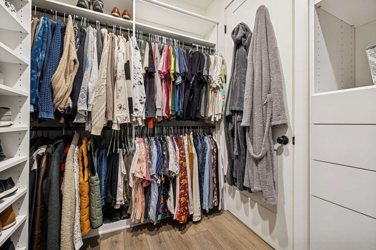 Closet by Design is fully customizable by the homeowner.