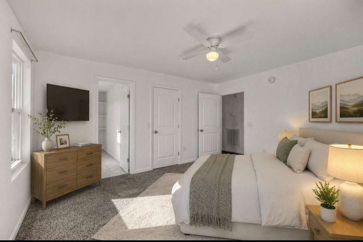 AI STAGING MASTER BEDROOM