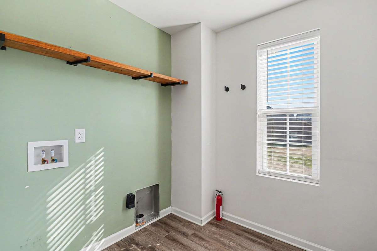 Upstairs Utility closet