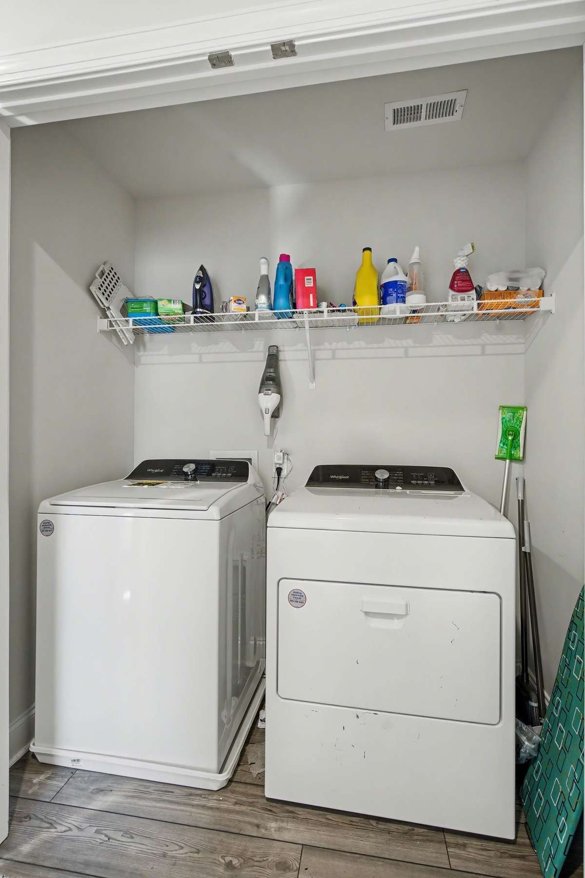Washer & Dryer can stay with an acceptable offer.
