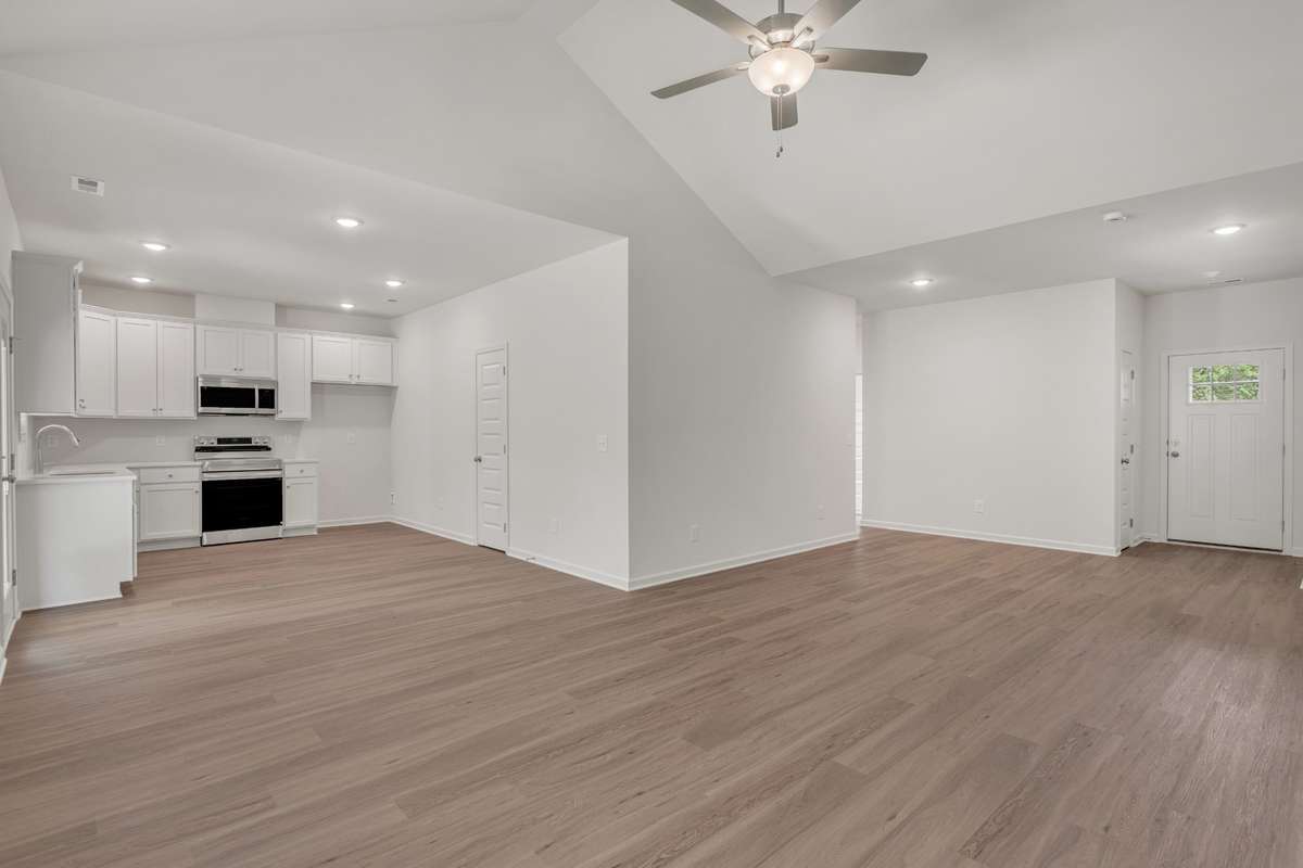 Photo of lot 8 with same floor plan but flipped.