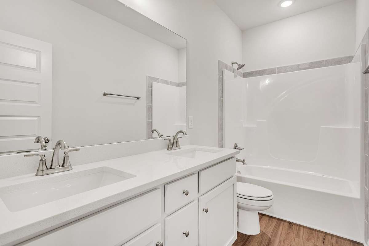Photo of lot 8 with same floor plan but flipped.