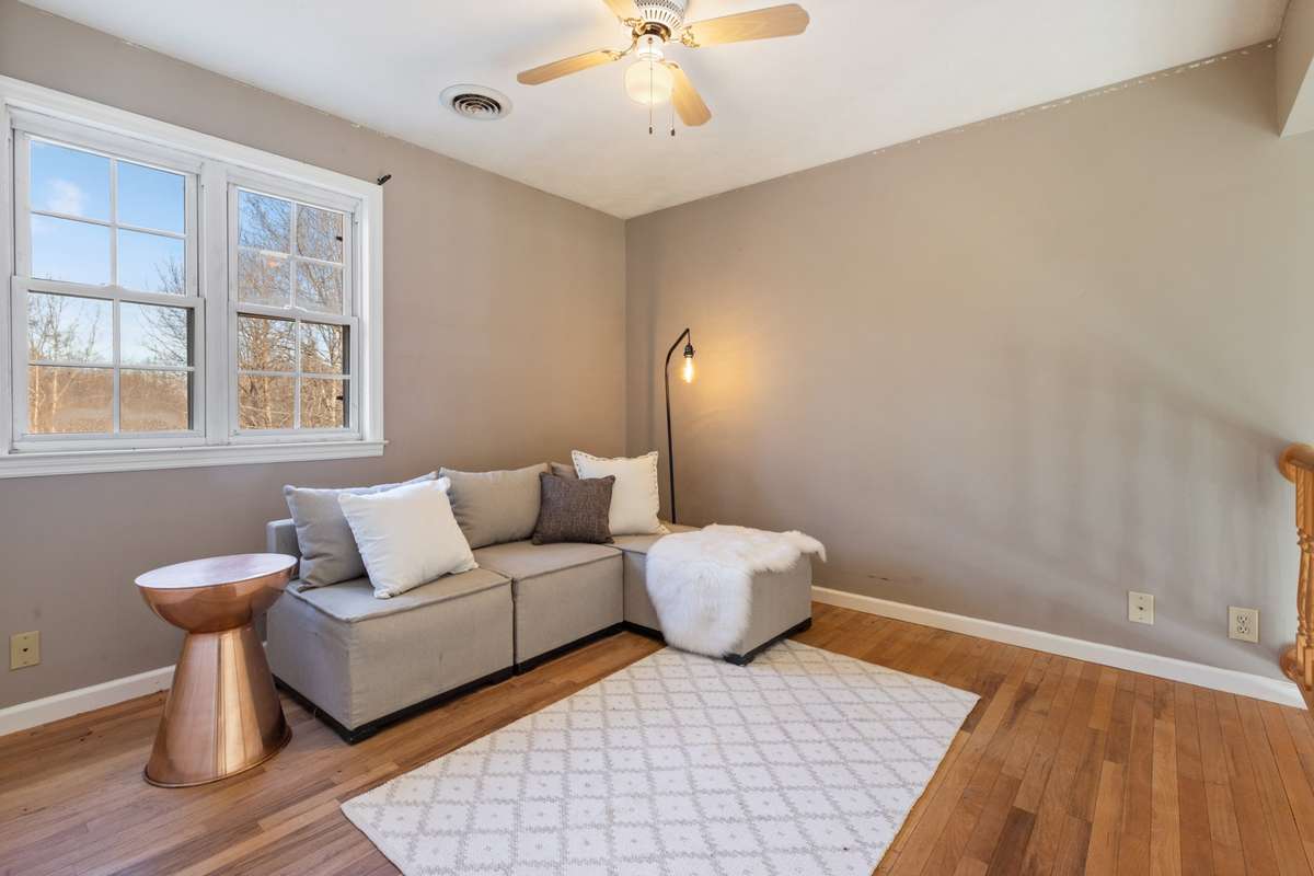 Bedroom 3/Loft Style could be walled off for privacy.