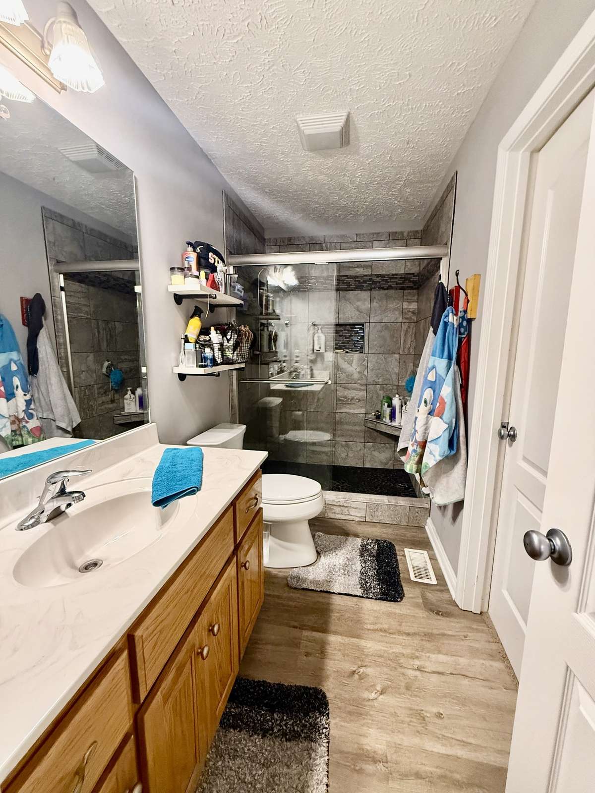 Primary Bath with large walk in closet