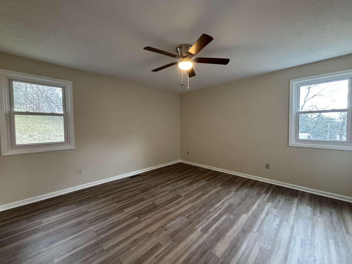Spacious Primary Bedroom has Full Bath and Walk-in Closet