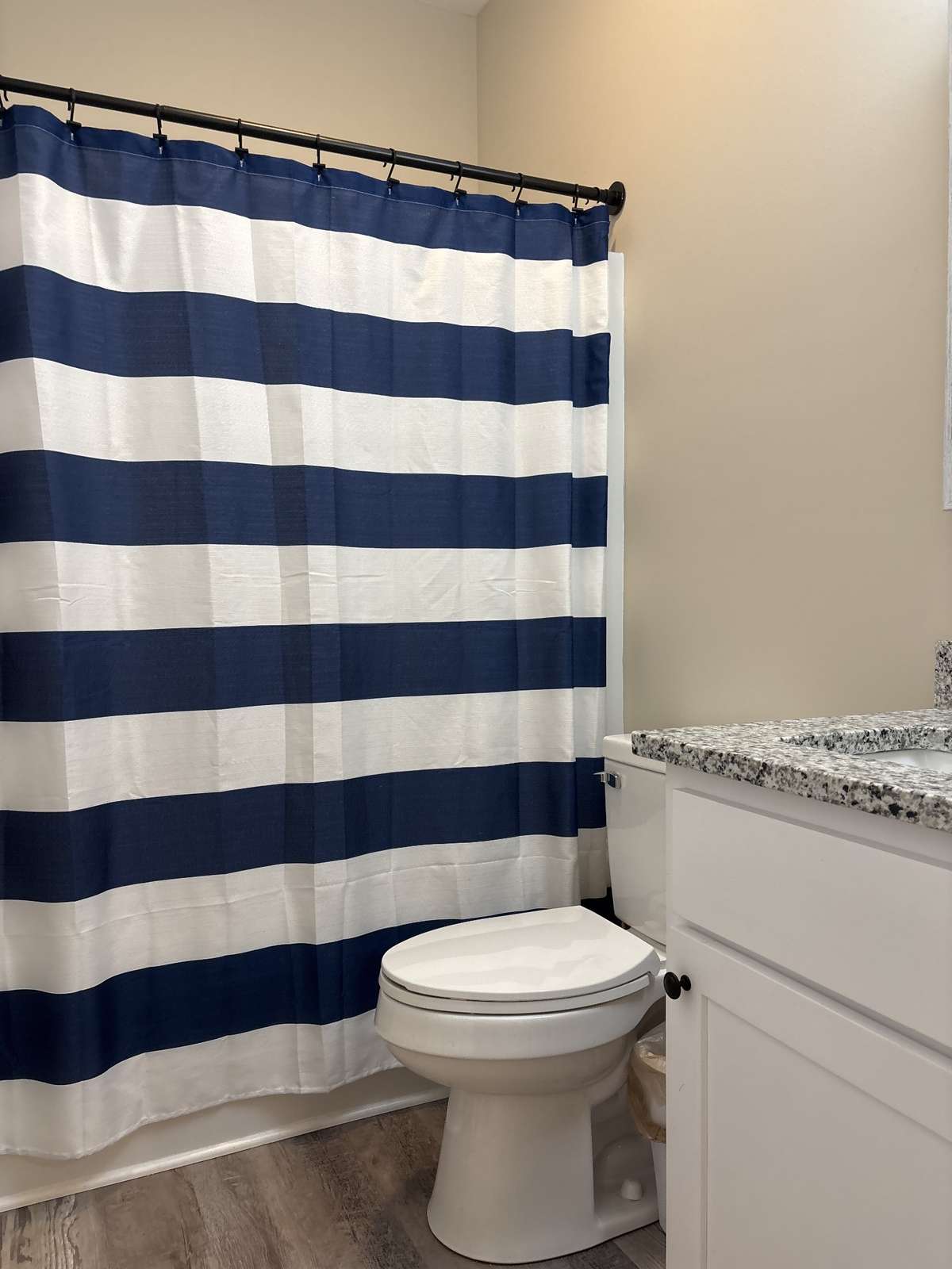 Hall Bath has Tub/Shower Combination