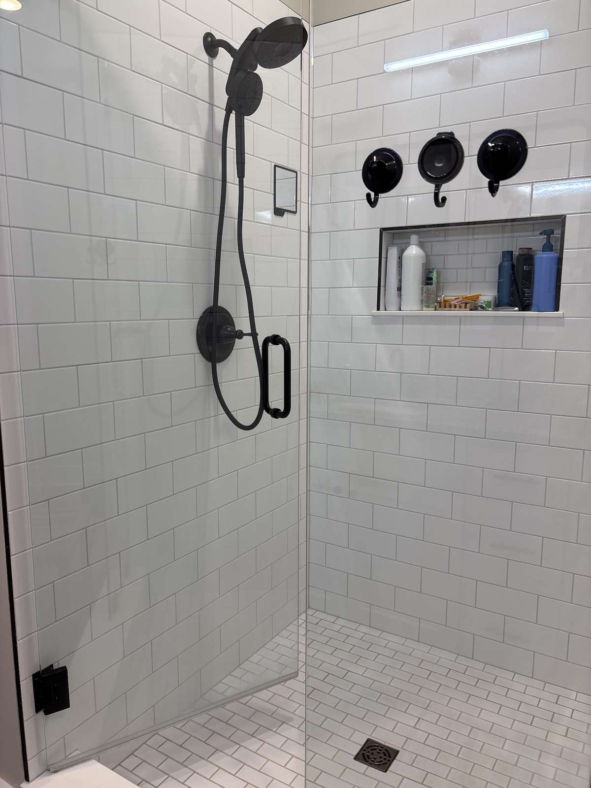 Gorgeous Tiled Shower in Primary Bath