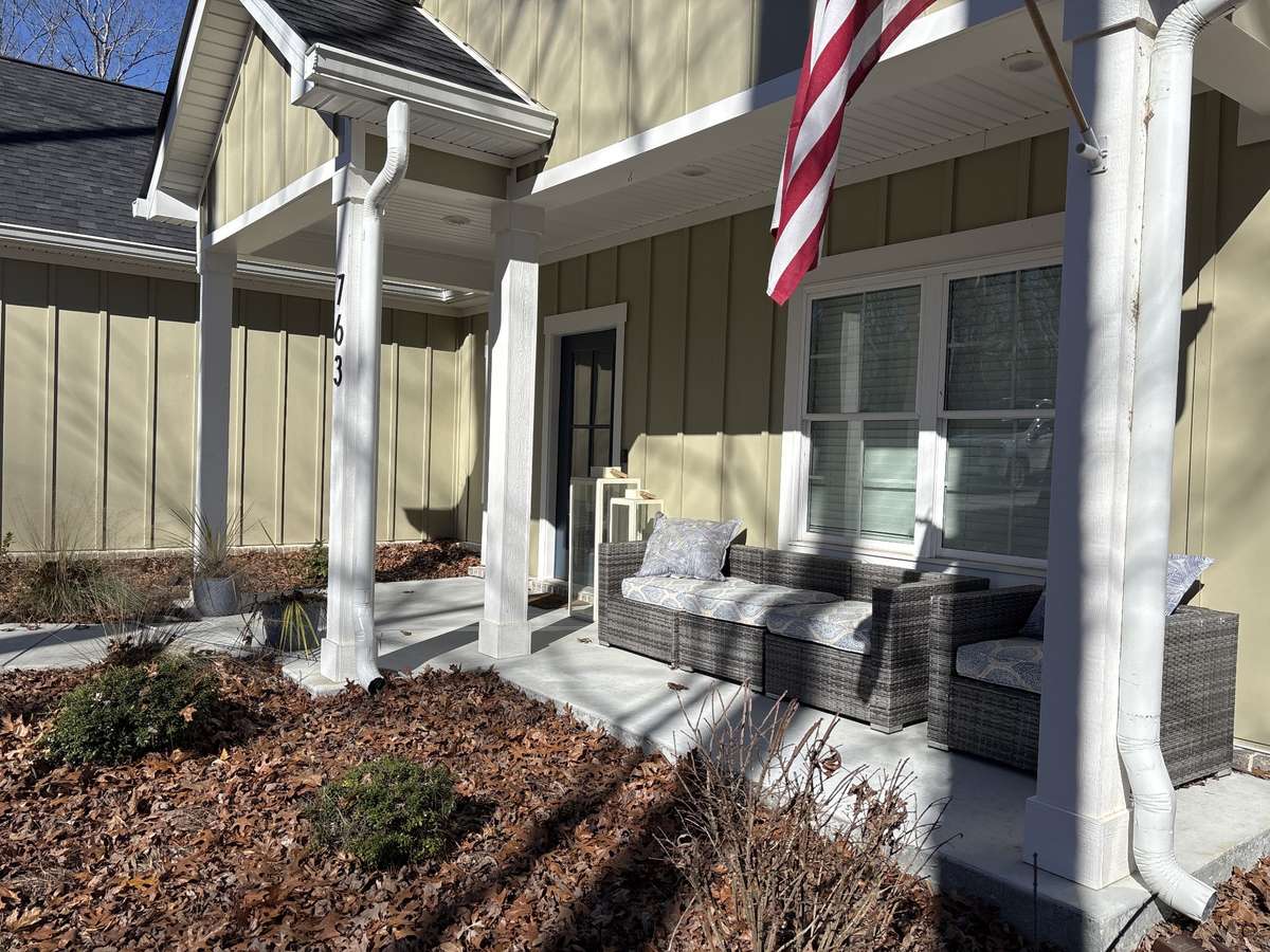 Covered Front Porch