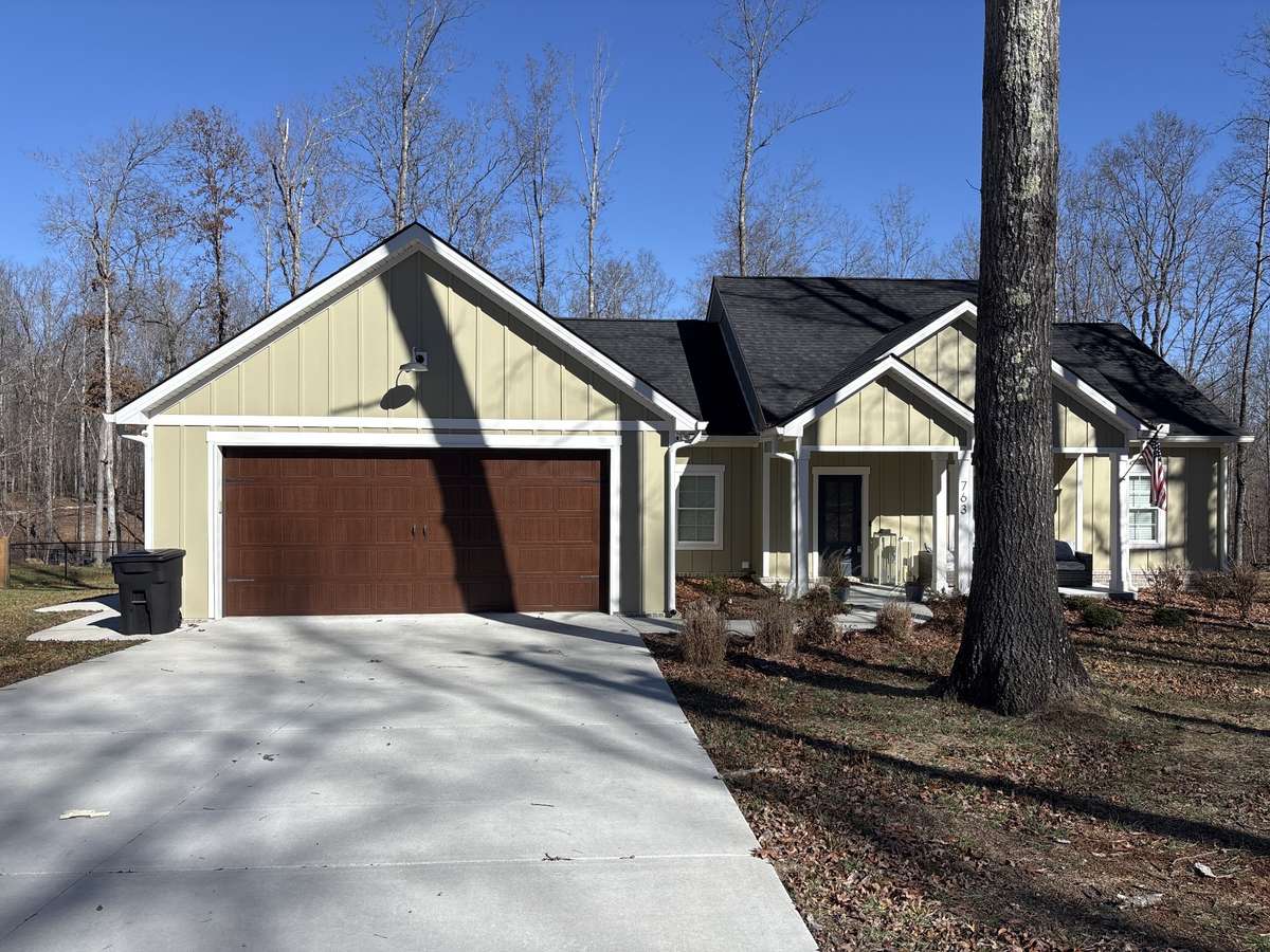 Welcome to 763 Hasty Lane, Estill Springs, TN 37330
3 Bedrooms, 2 Full Baths on Large .60 Acre Lot