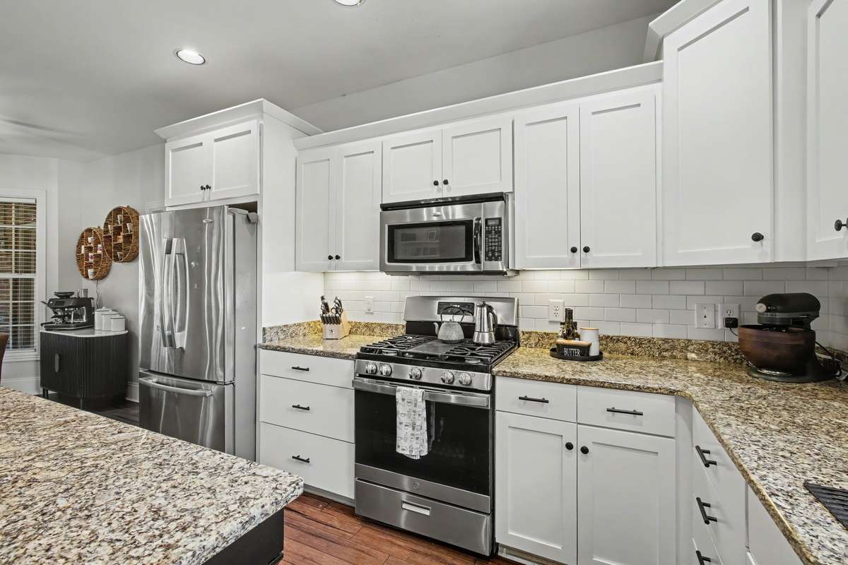 Gas top stove!