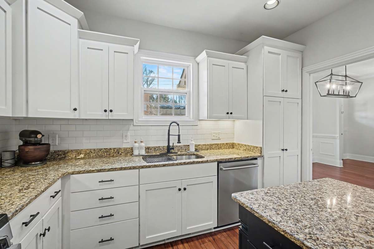 Love a window over the sink!