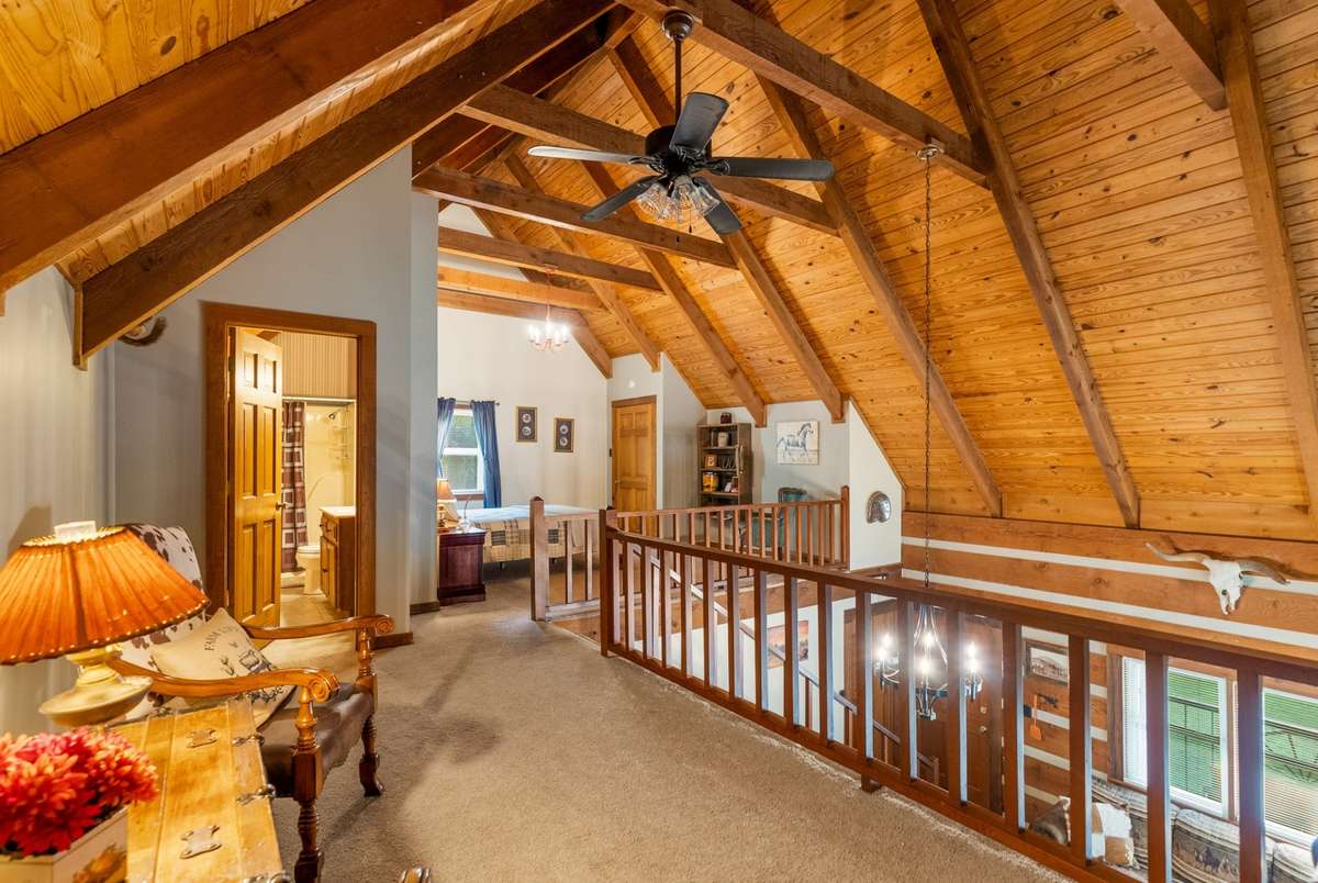 Loft area of Cabin