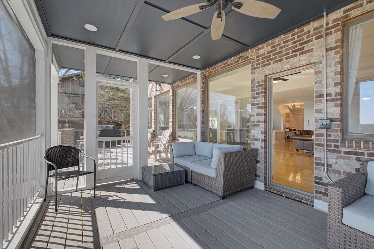 First floor Screened in porch
