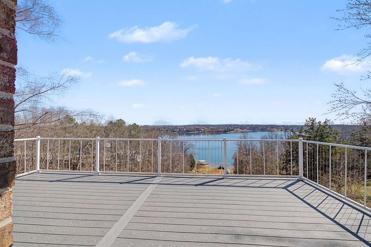Lower deck off of basement area