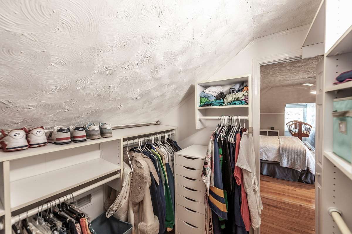 Extra large walk-in closet!