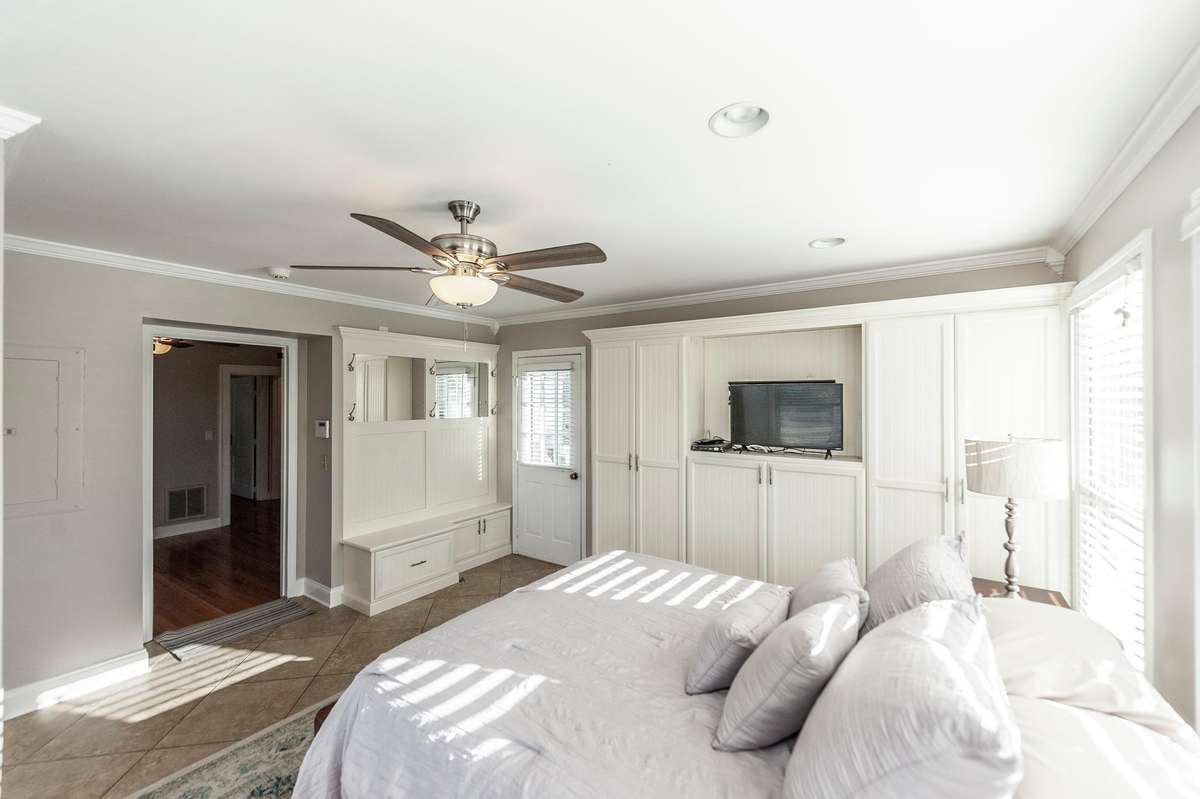 Exterior door leads to the patio and pool areas!