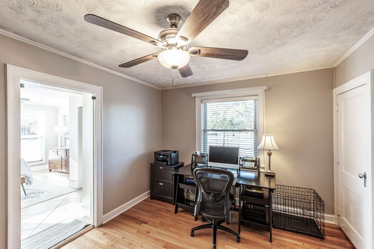 3rd bedroom. Used currently as an office.