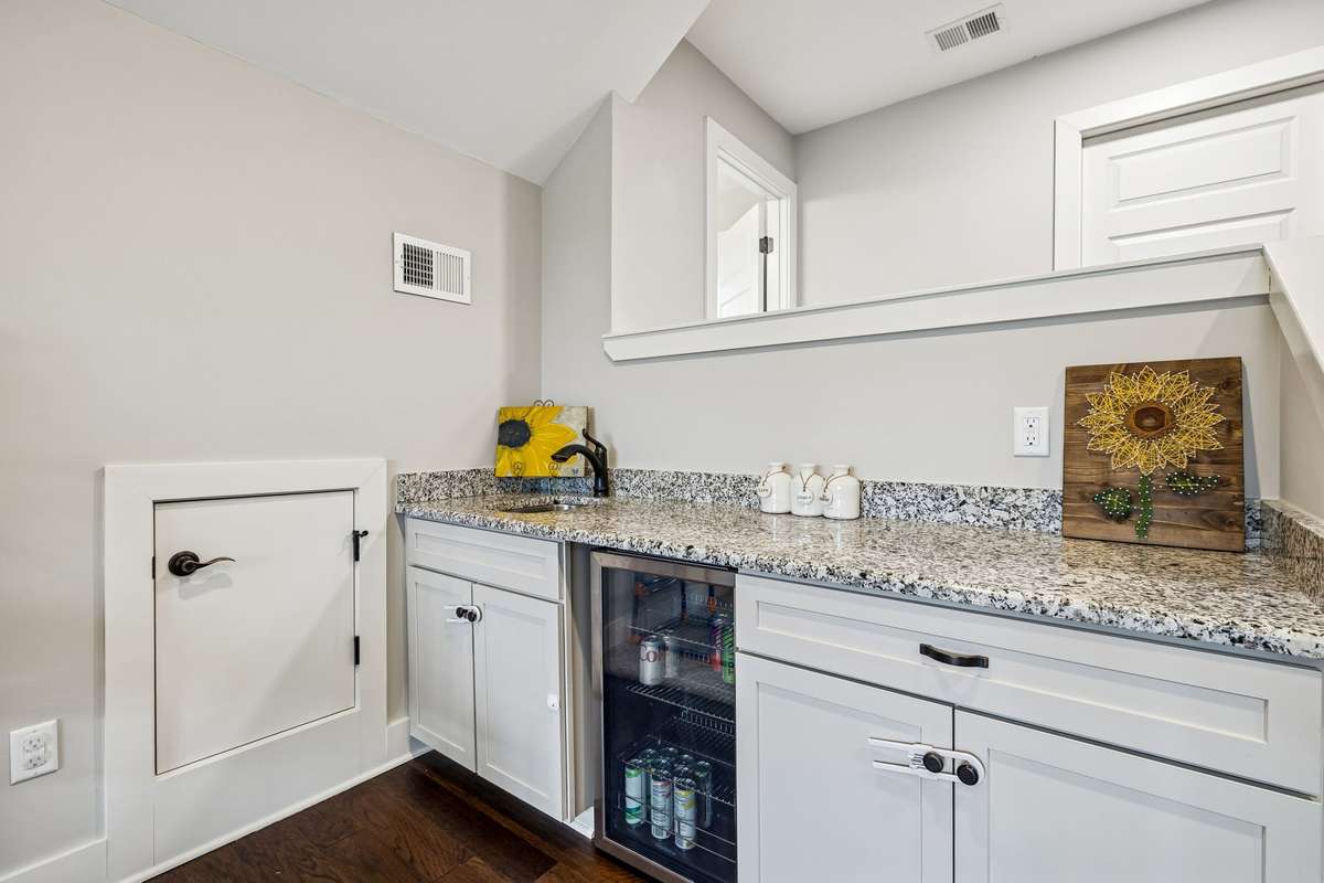 Bonus Room Wet Bar with Wine/Beverage Fridge
