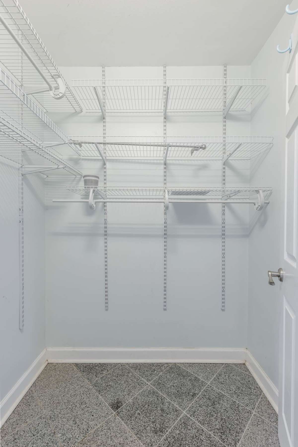 First floor closet