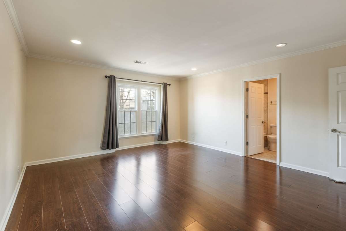 One of the upstairs bedrooms