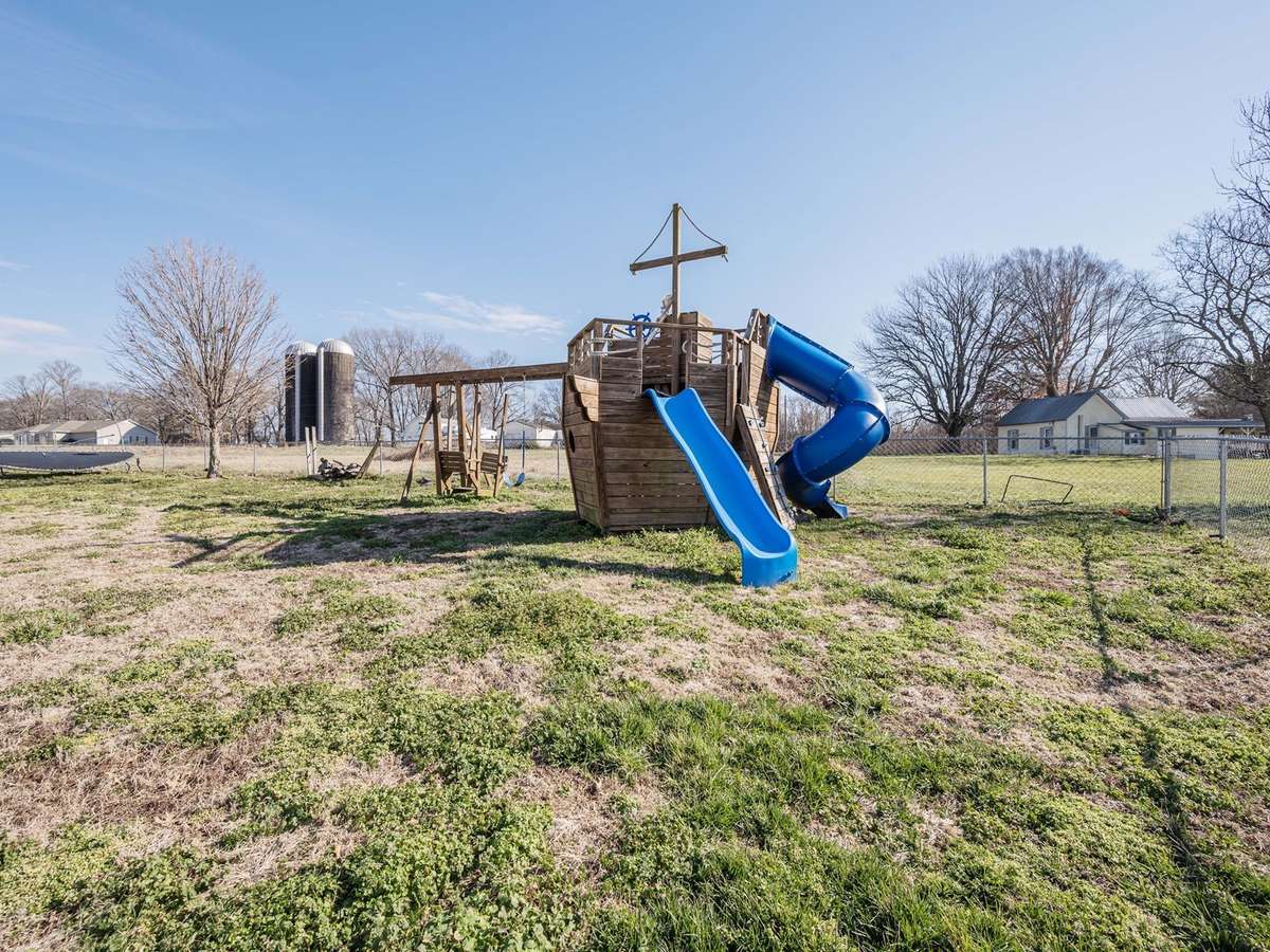 Custom built playset