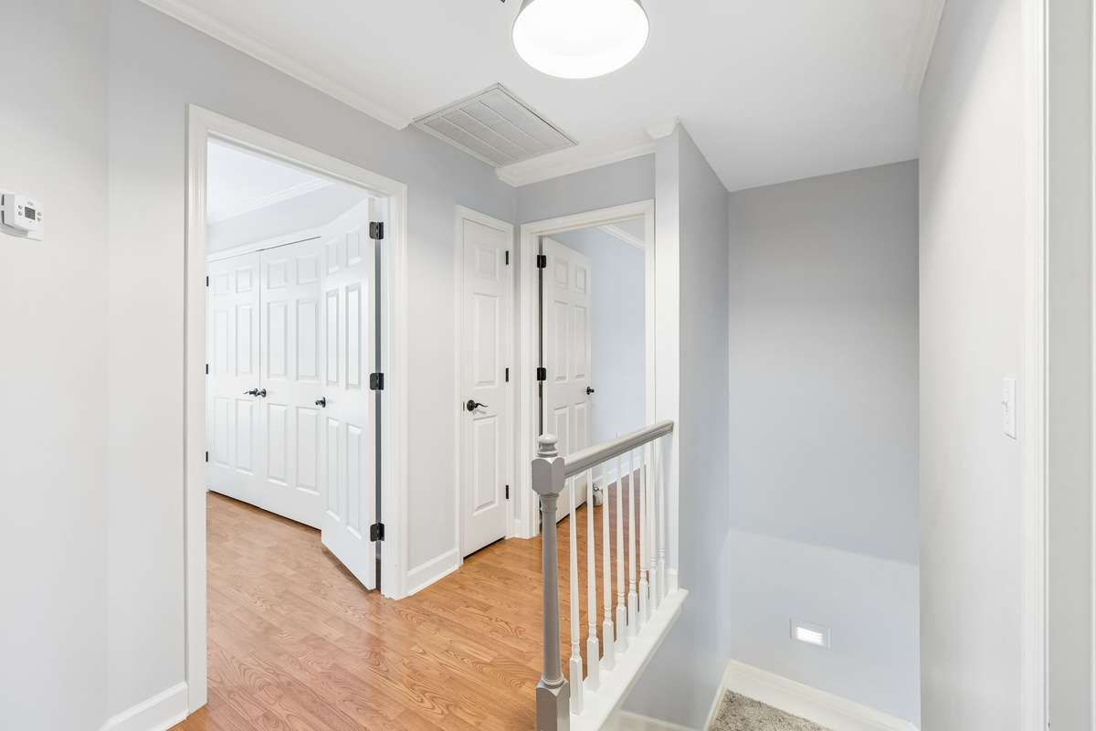 New Paint & Gleaming Hardwood